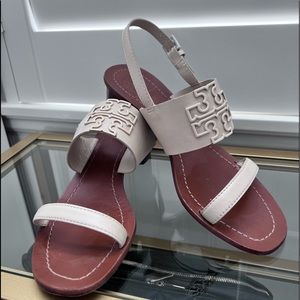 Tory Burch 2” heel Beige Sandals